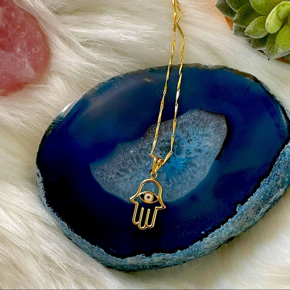 Hand Of Fatima With Turkish Eye